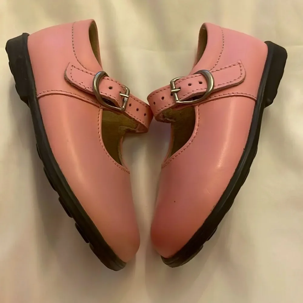 SONNET PINK LEATHER MARY JANE SHOES.   NEW IN BOX